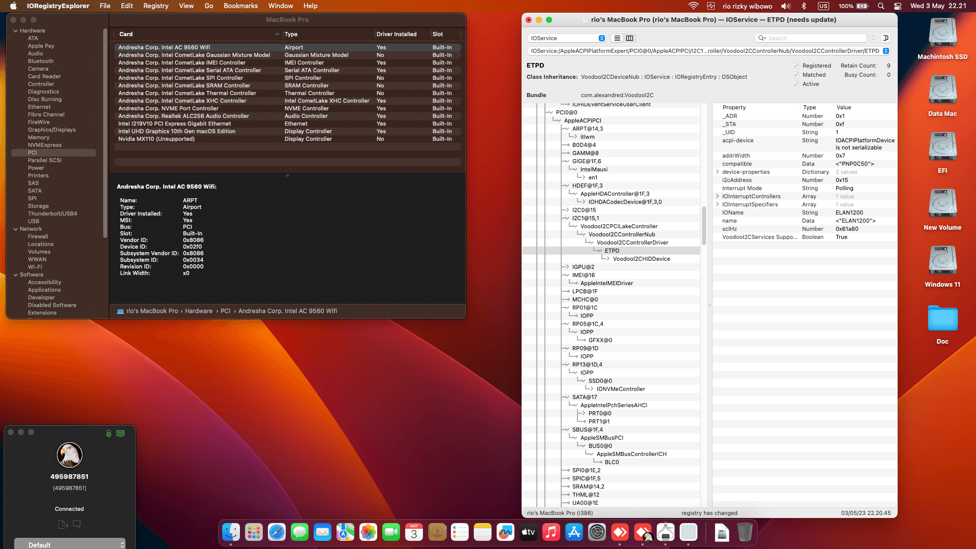 Asus ExpertBook P2451FB [CometLake   Intel UHD 10Th Gen + I2C]   OpenCore 1